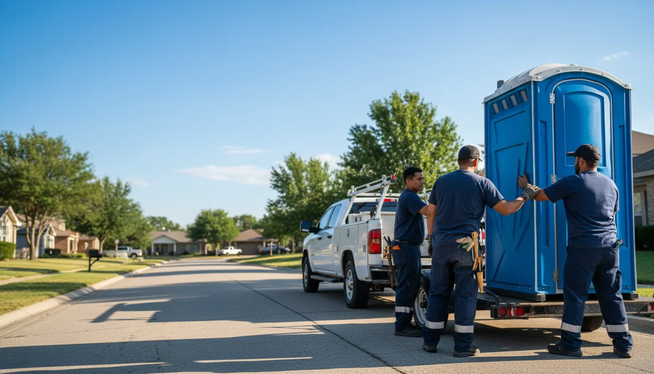 Portable Toilet Rental in Wood, PA near me